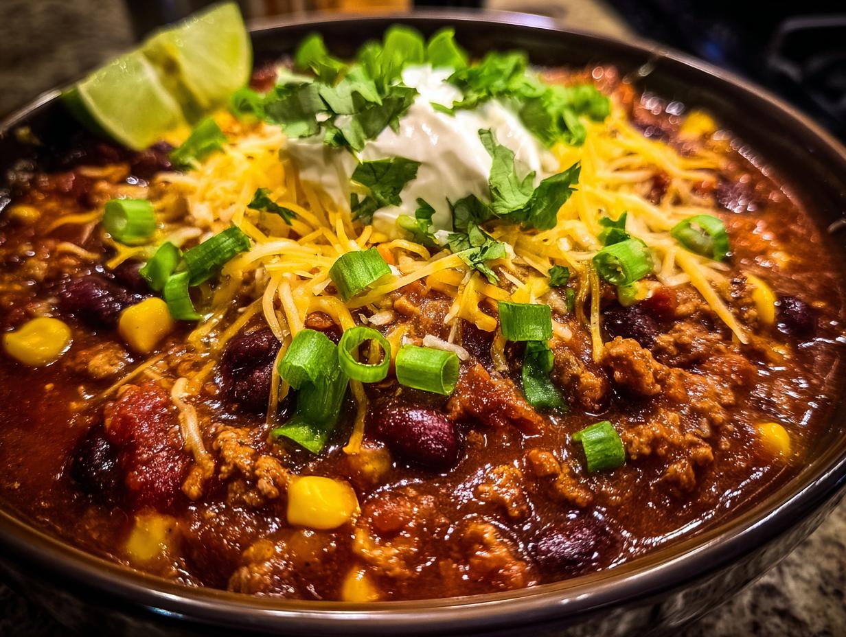 Amazing 15-Min Instant Pot Turkey Chili