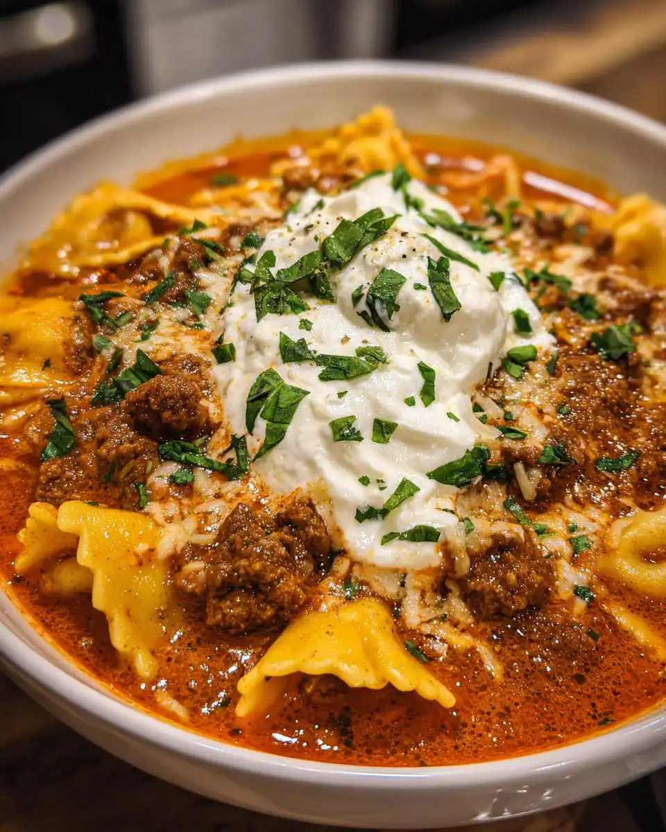 Lasagna Soup - detail 1