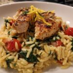 Lemon Chicken Orzo Dinner