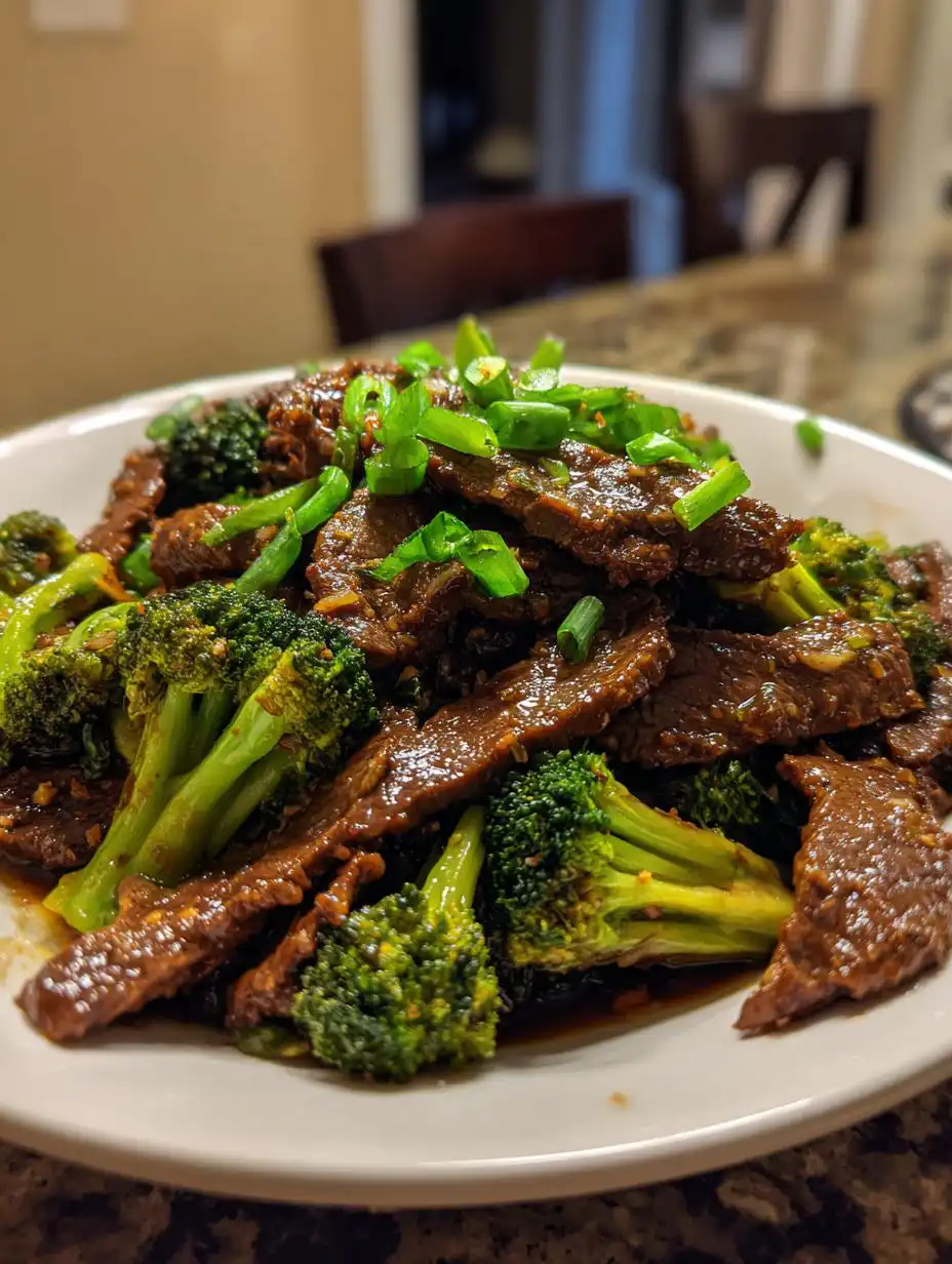 Light Garlic Beef Stir Fry - detail 2