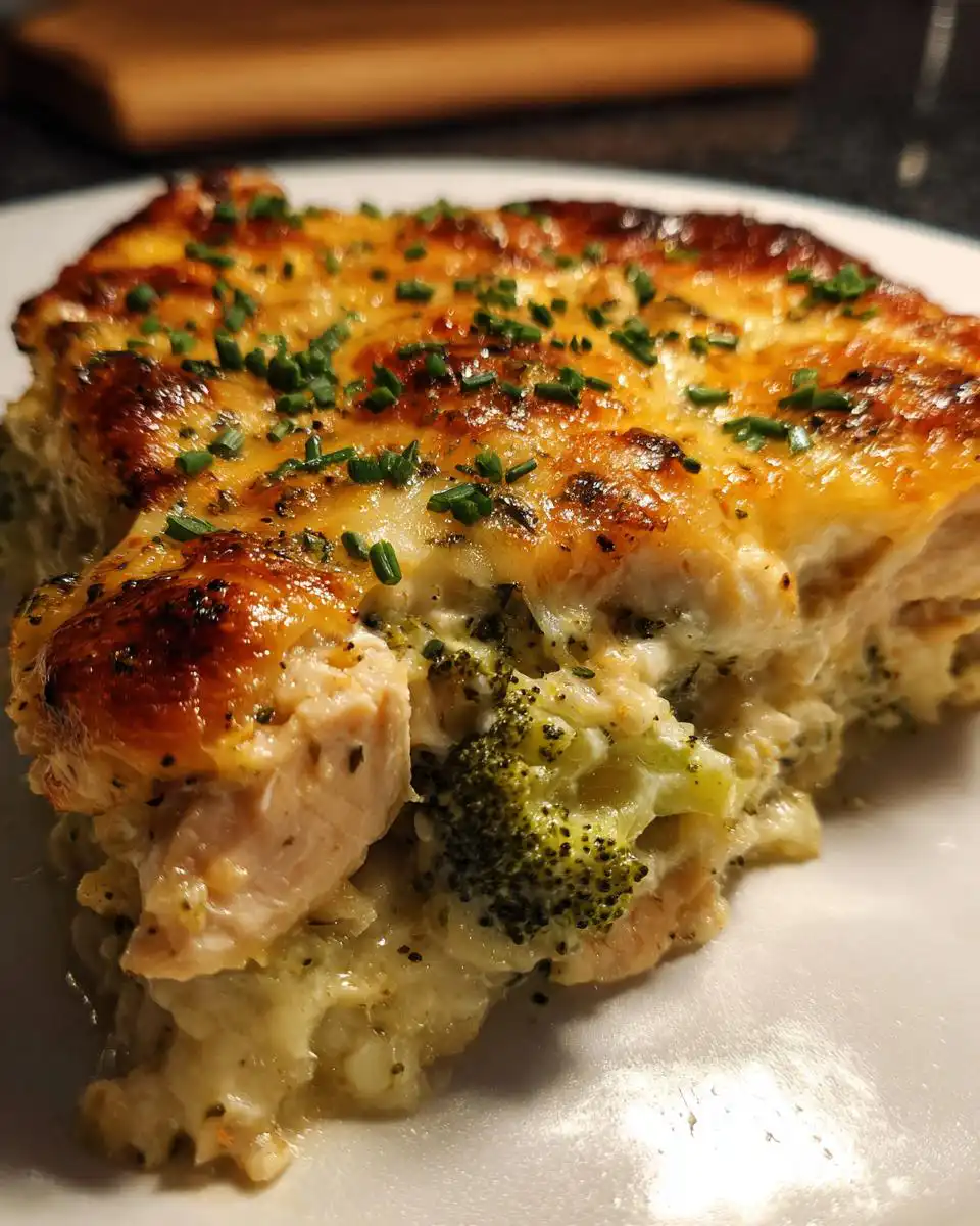 Low Carb Chicken Casserole - detail 1