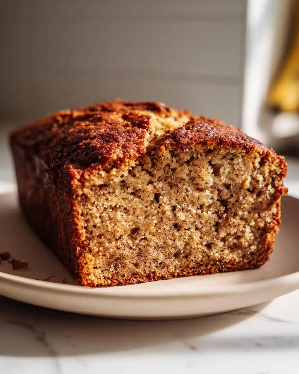 Low-sugar banana bread with honey - detail 1