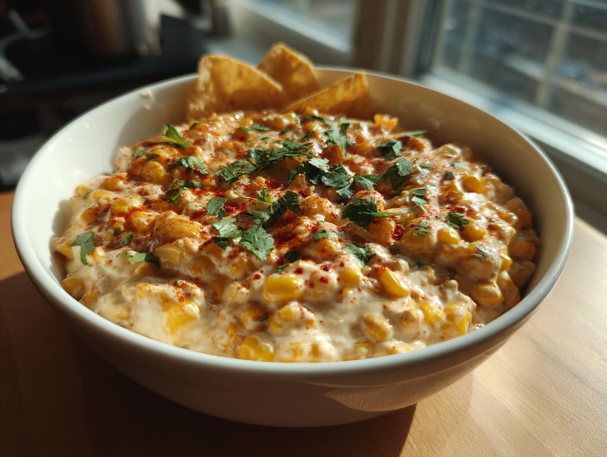 Killer 30-Minute Mexican Corn Dip
