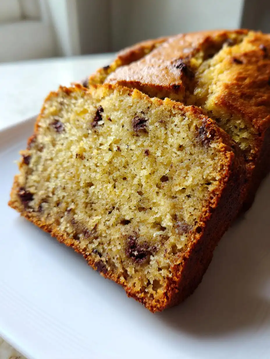 Moist Greek Yogurt Banana Bread - detail 2
