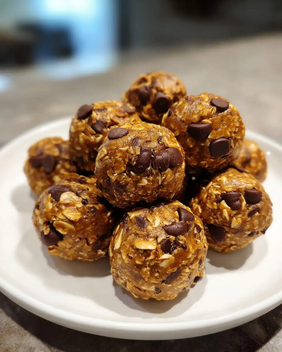No-Bake Oatmeal Chocolate Chip Bites - detail 1
