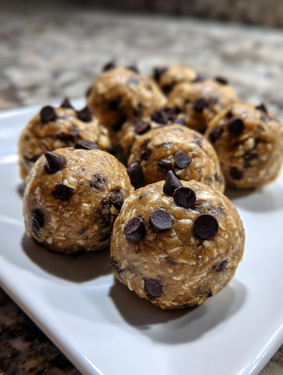 No-Bake Oatmeal Chocolate Chip Bites - detail 2