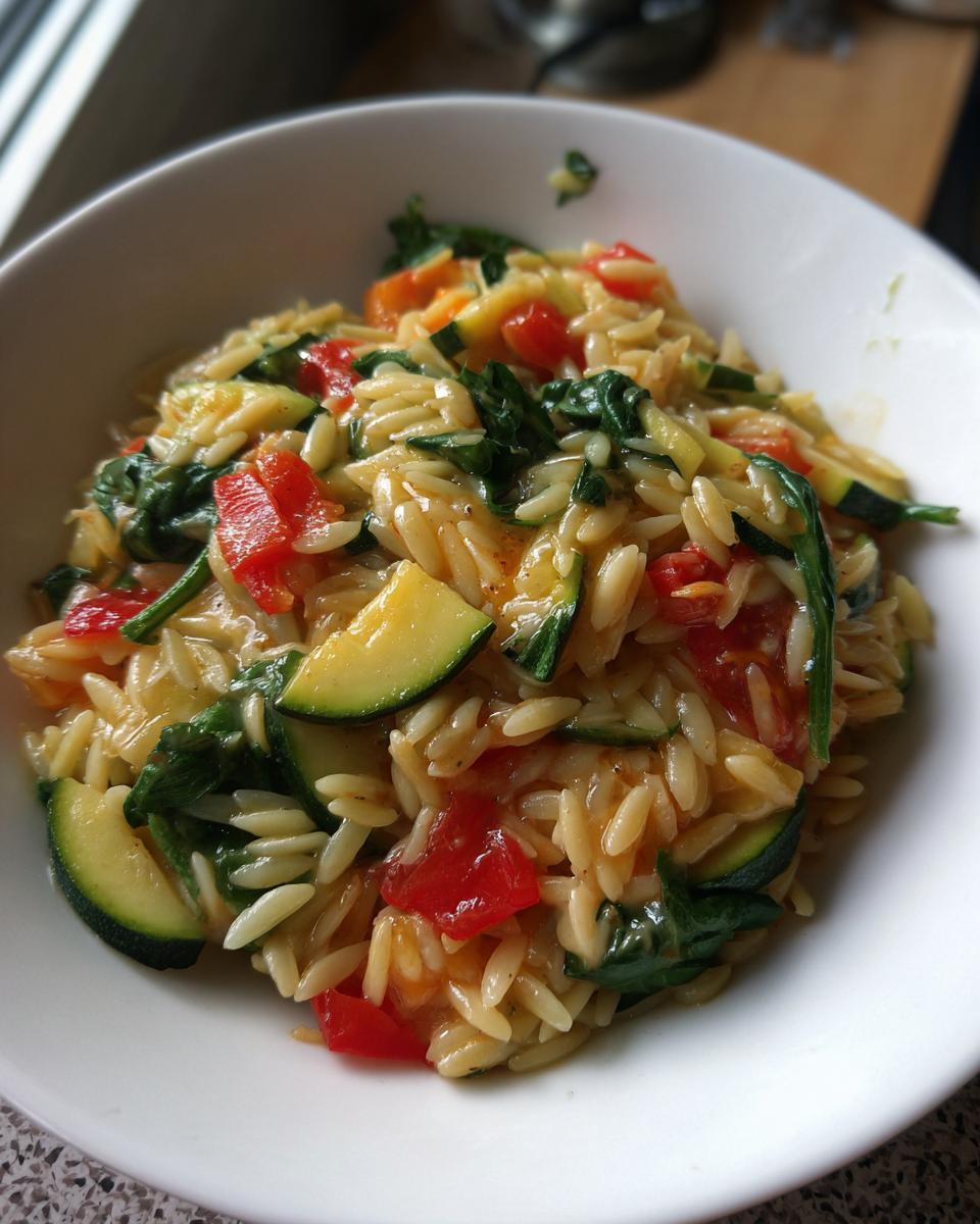One-Pot Orzo and Vegetable Dinner - detail 1