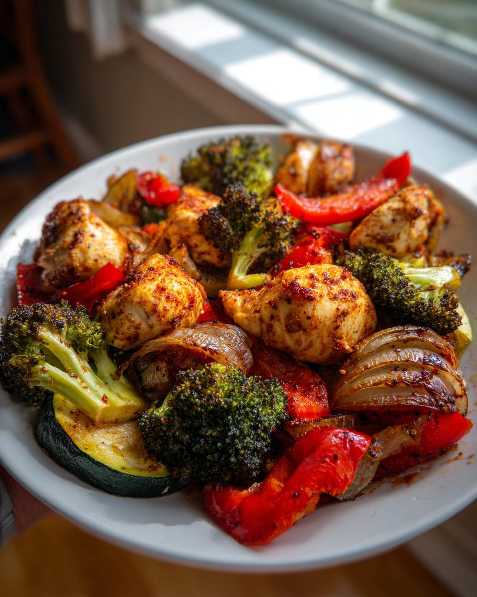 One-pan chicken and veggies - detail 1