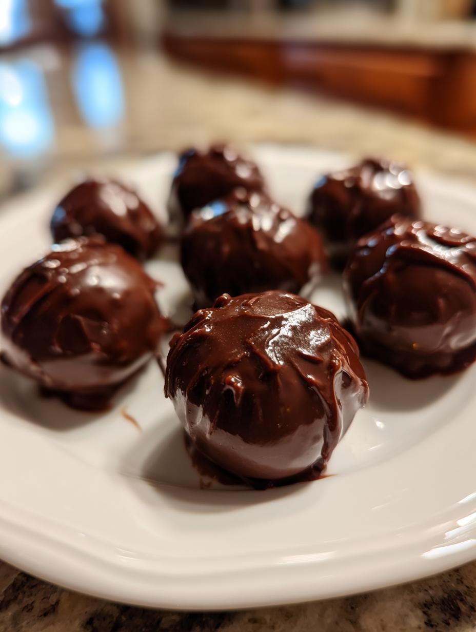 Peanut Butter Chocolate Balls - detail 2