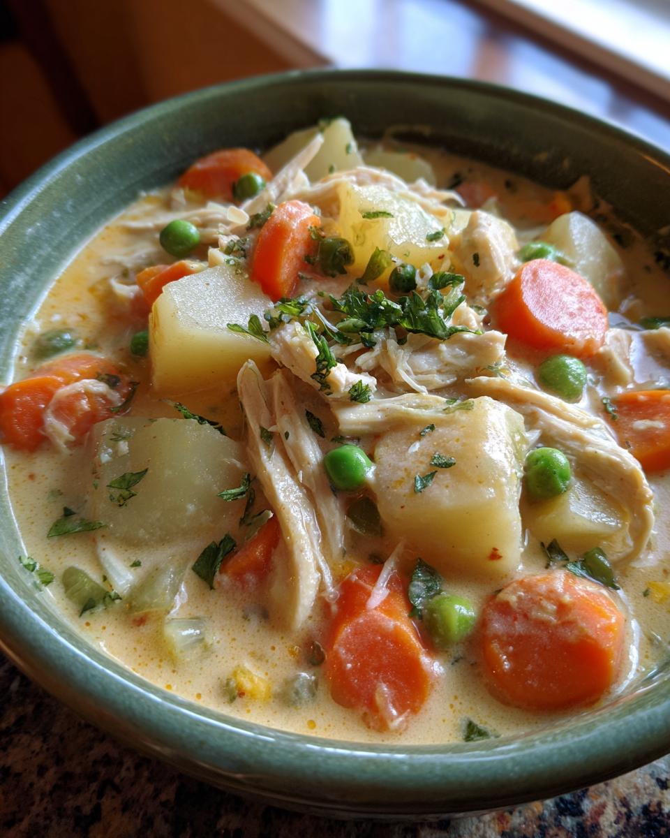 Pot Pie Soup - detail 1