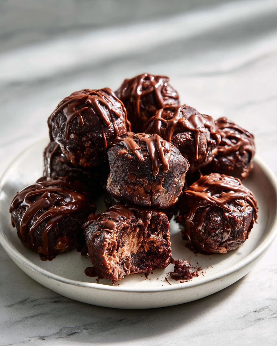 Protein Brownie Bites - detail 1