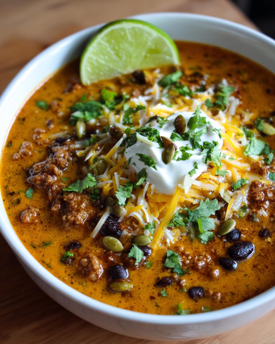Pumpkin Turkey Chili - detail 1