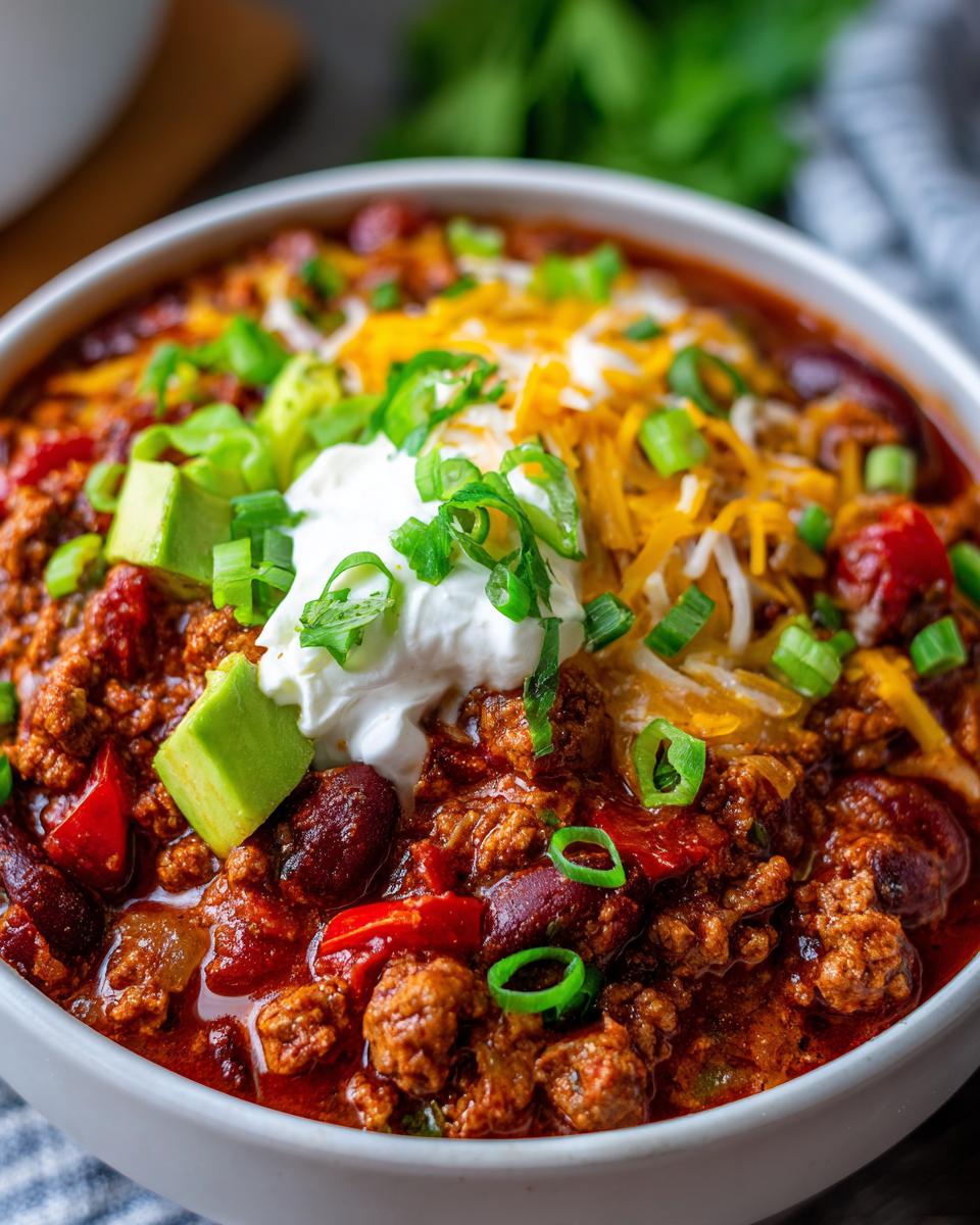 Quick Turkey Chili - detail 1