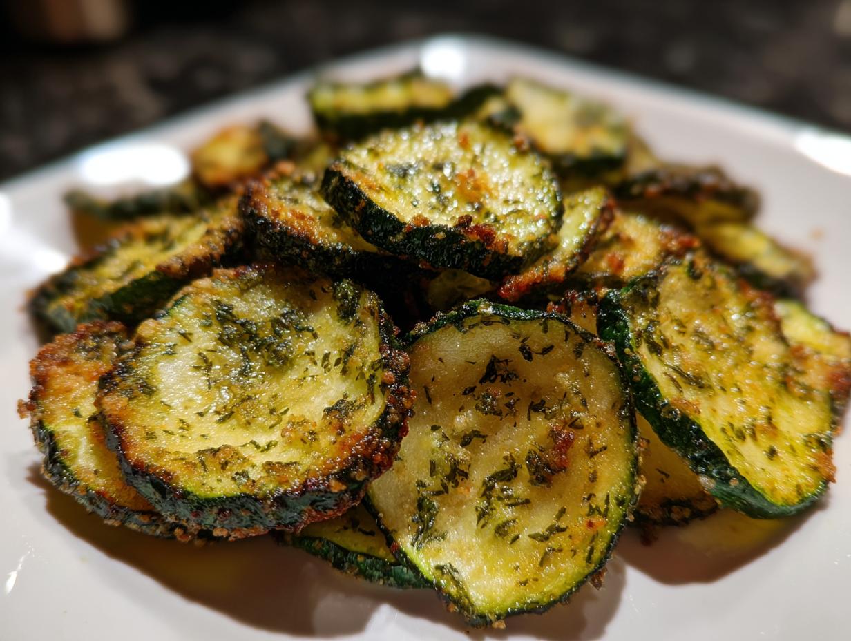 Amazing 10-Minute Ranch Cucumber Chips