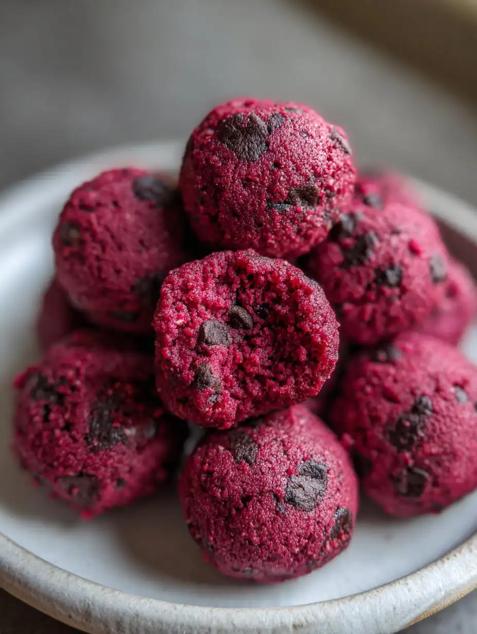 Red Velvet Cookie Dough Bites - detail 2
