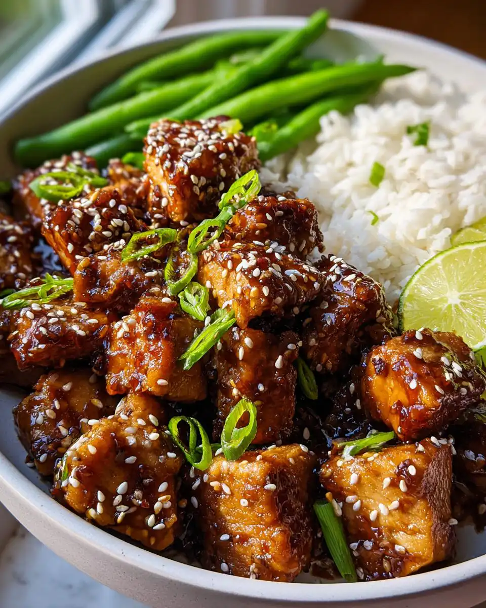 Sesame Chicken - detail 1