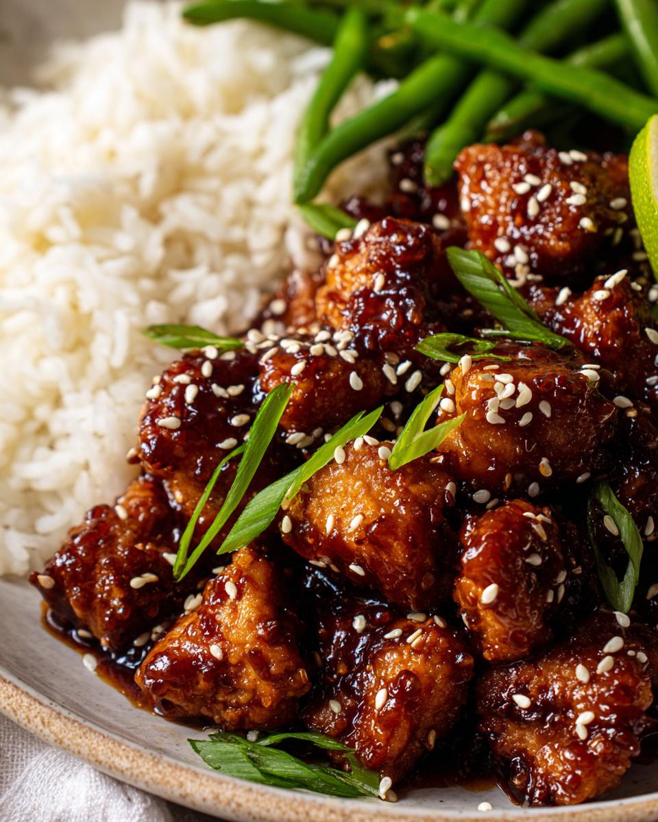 Sesame Chicken - detail 2