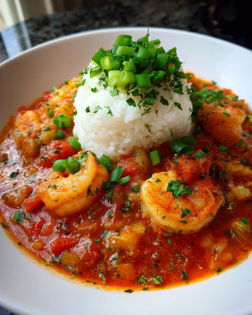 Shrimp Creole With Steamed Rice - detail 1