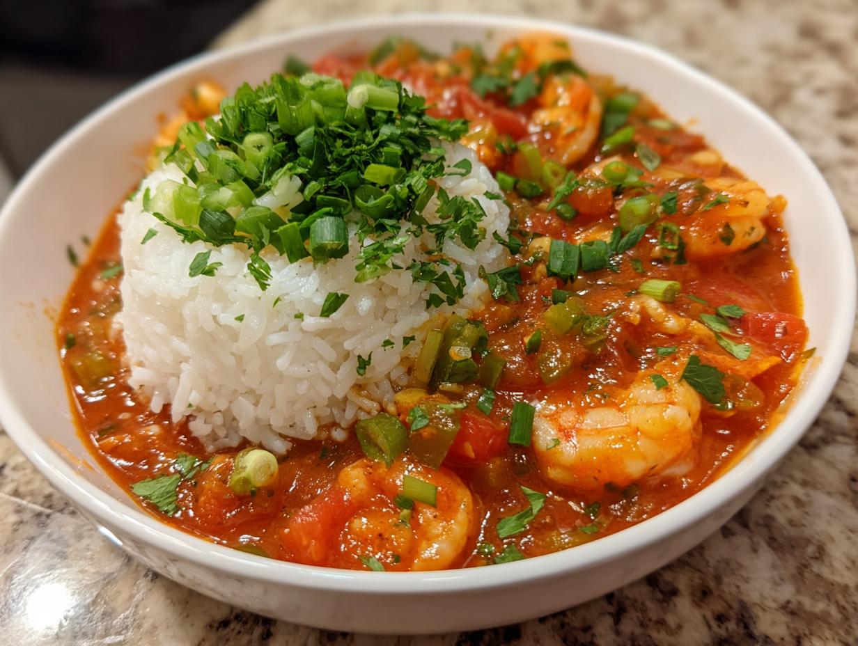 4 Fantastic Shrimp Creole With Steamed Rice