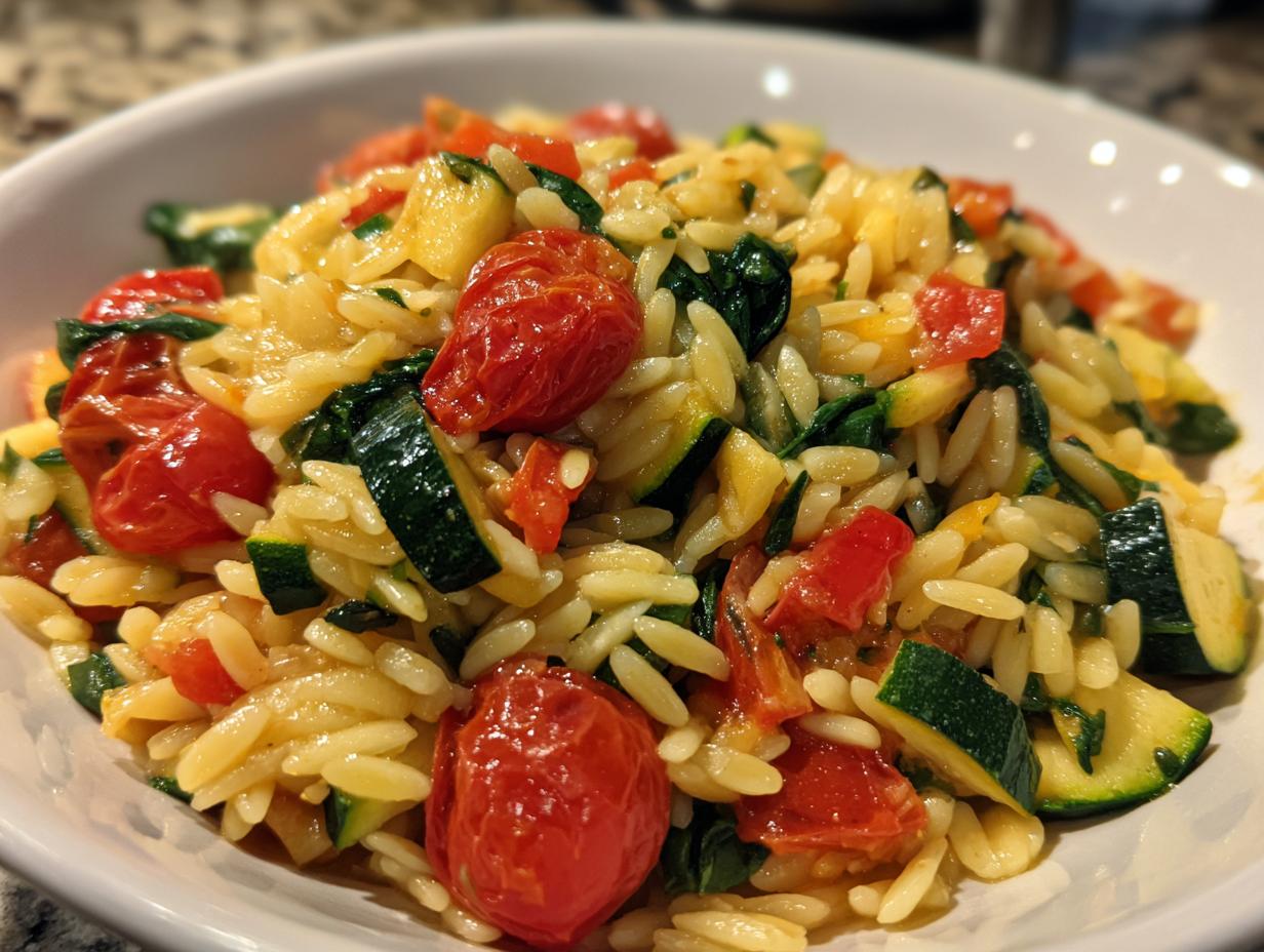 30-Minute Simple Healthy Orzo Weeknight Meal Win