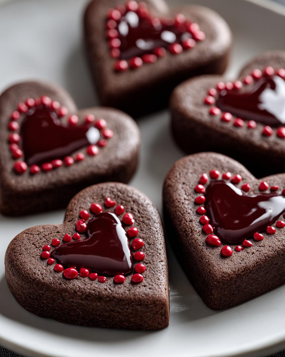 Simple Heart Cookies - detail 1