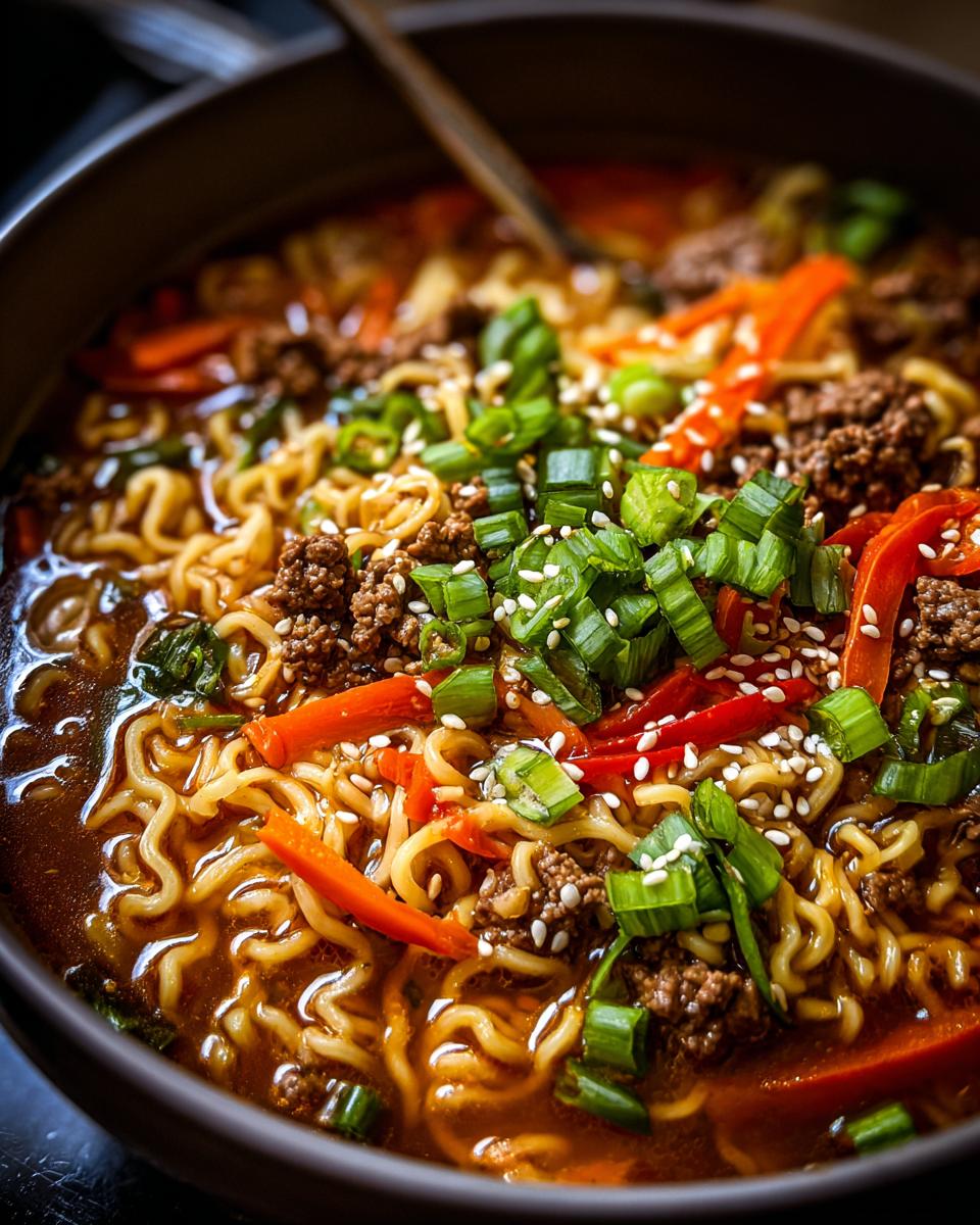 Slow Cooker Beef Ramen - detail 1