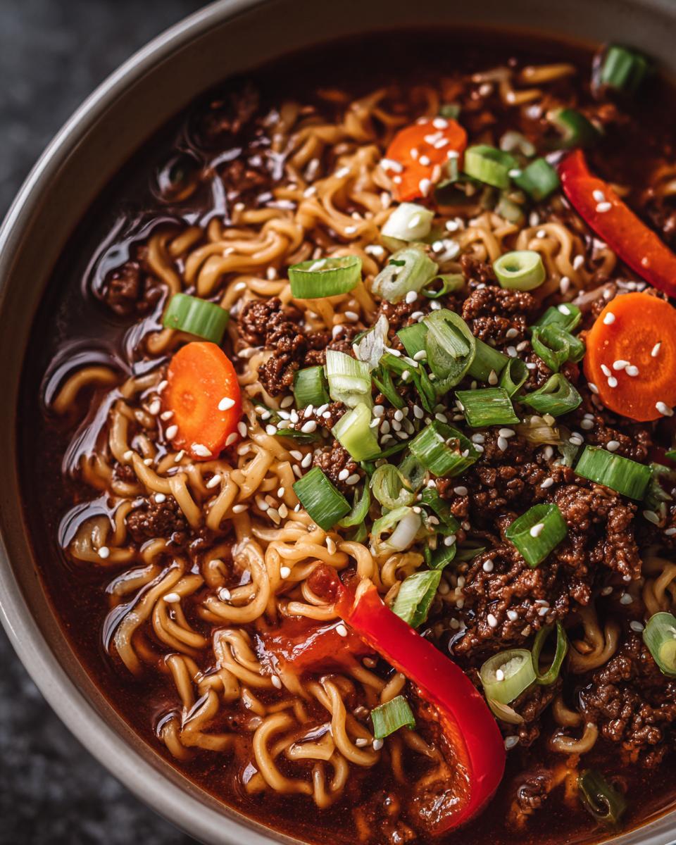Slow Cooker Beef Ramen - detail 2