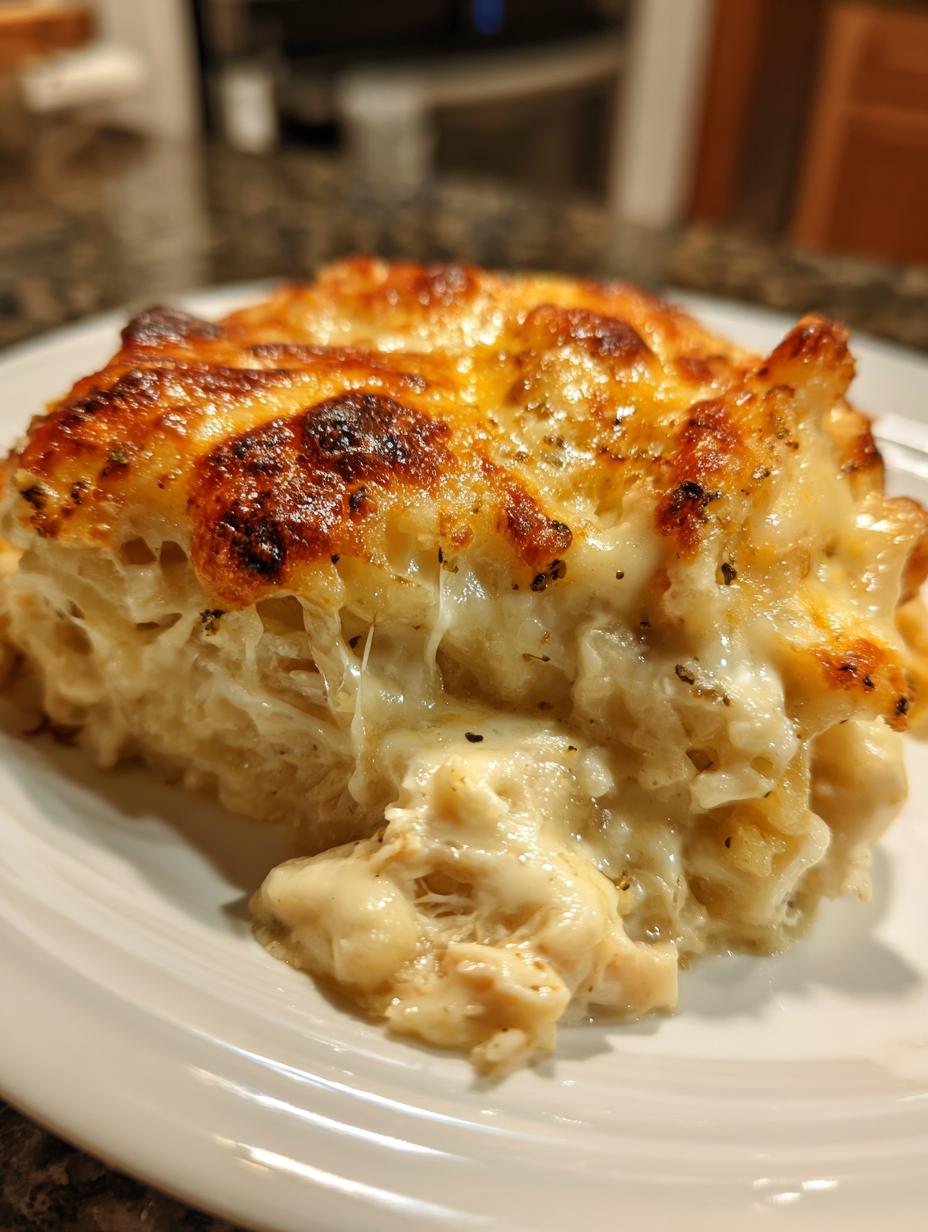 Slow Cooker Cheesy Chicken Hashbrown Casserole - detail 2