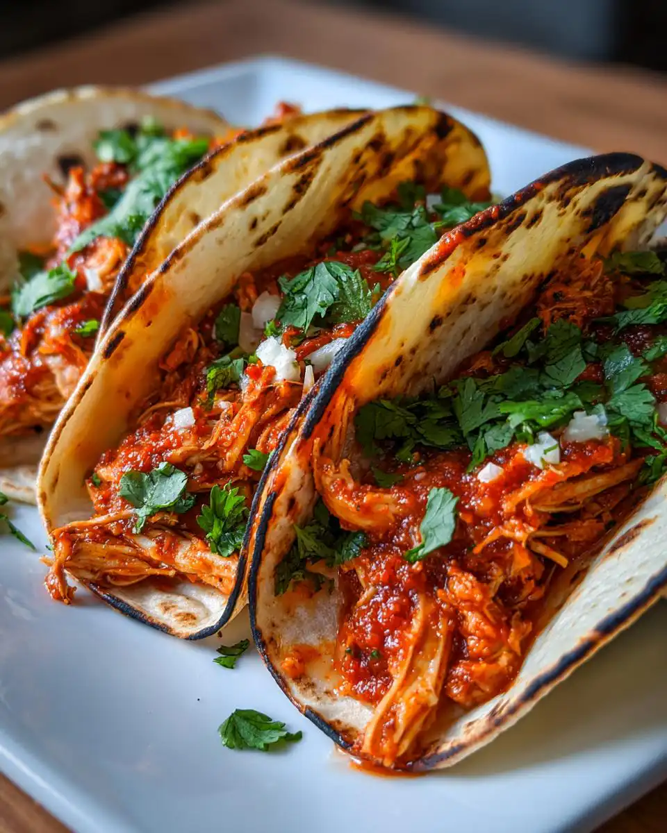 Slow Cooker Chicken Tacos - detail 1