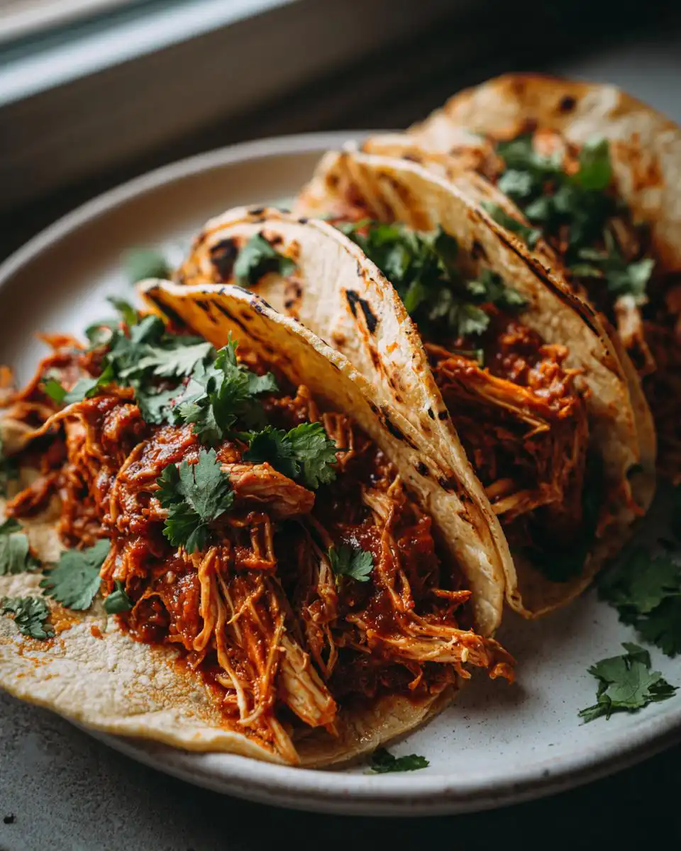 Slow Cooker Chicken Tacos - detail 2