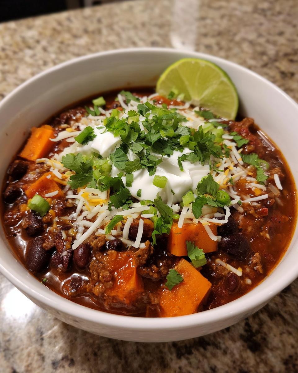 Slow Cooker Turkey Chili - detail 1