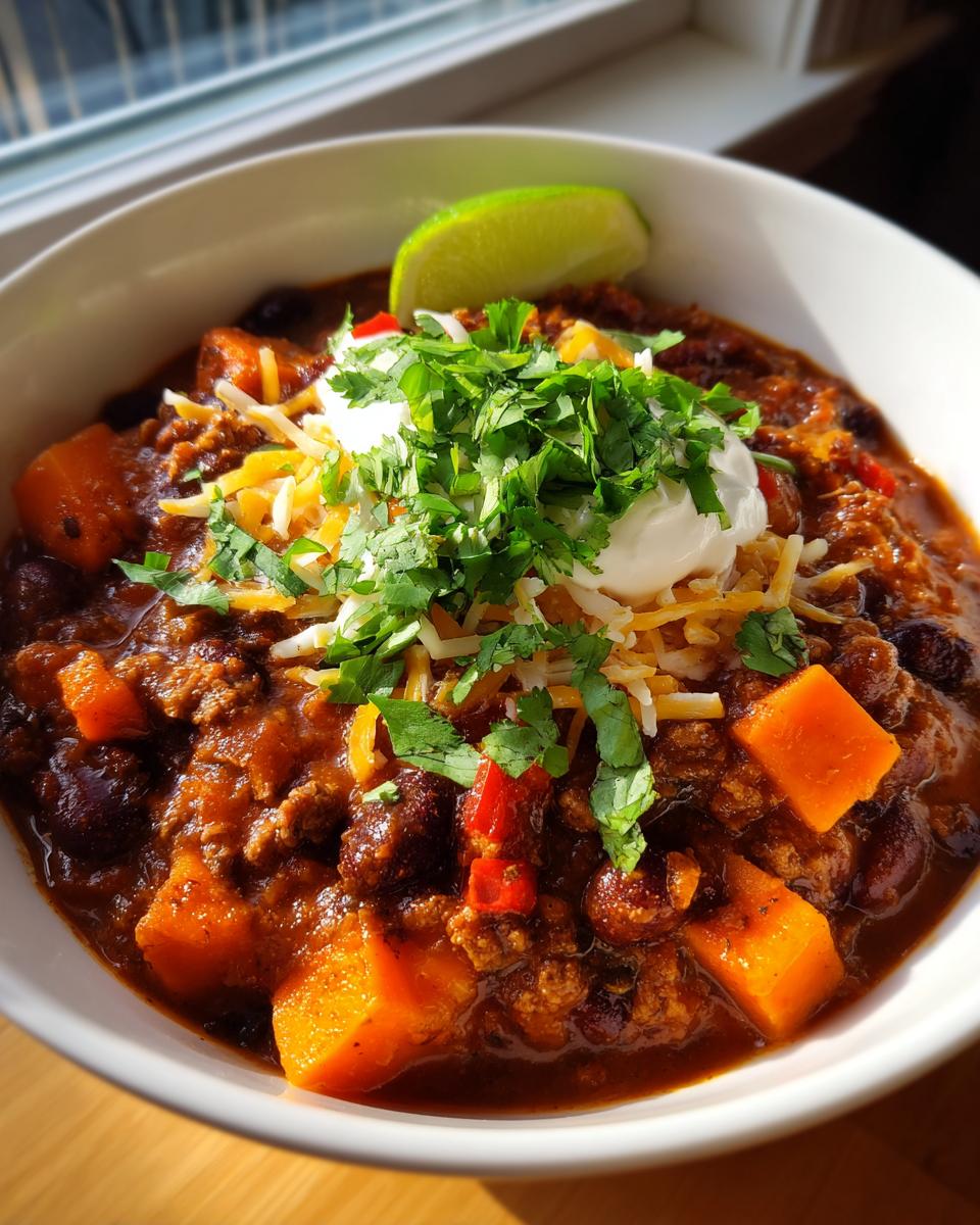 Slow Cooker Turkey Chili - detail 2
