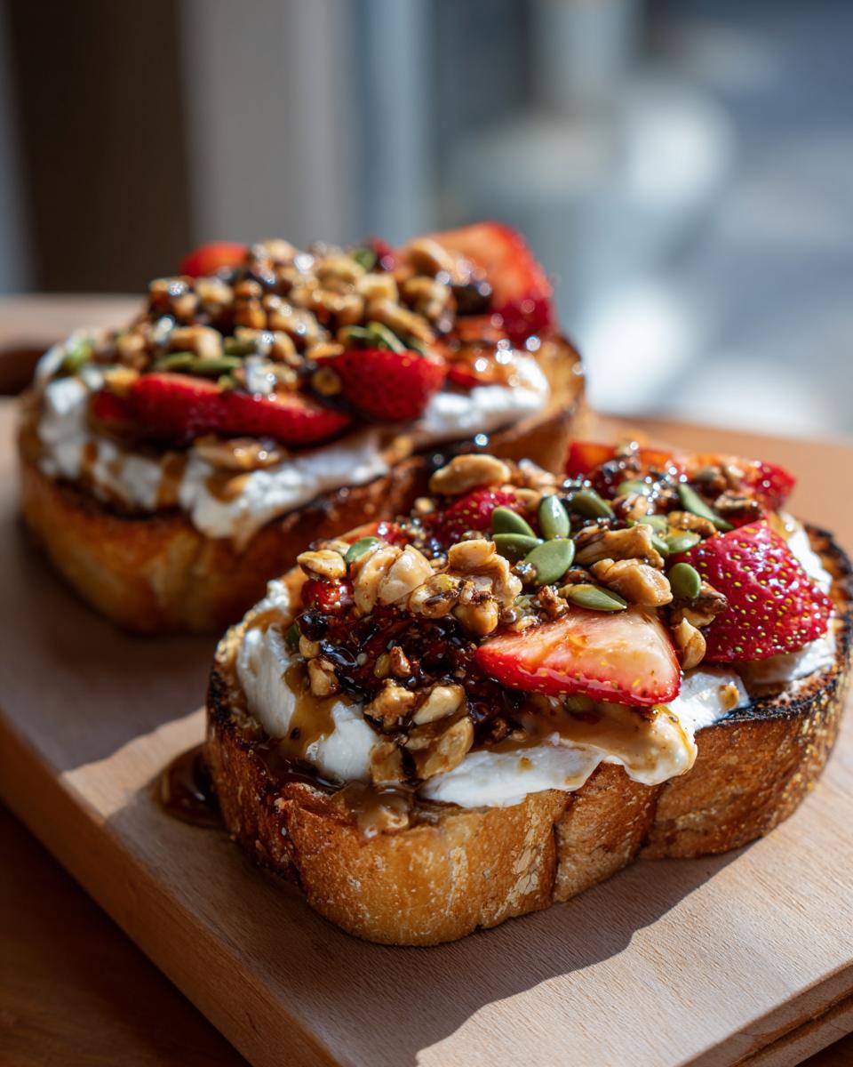 Sourdough Breakfast Toast - detail 1