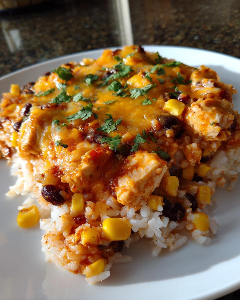 Southwest Chicken Casserole - detail 2