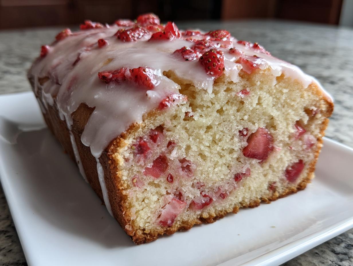 Amazing 10-Minute Strawberry Bread Softness