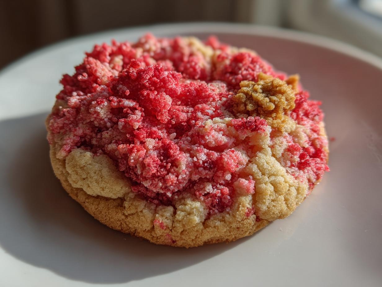Amazing 32-Minute Strawberry Crunch Cookies