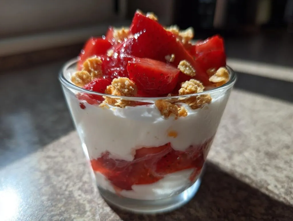 Strawberry Yogurt Dessert Cups