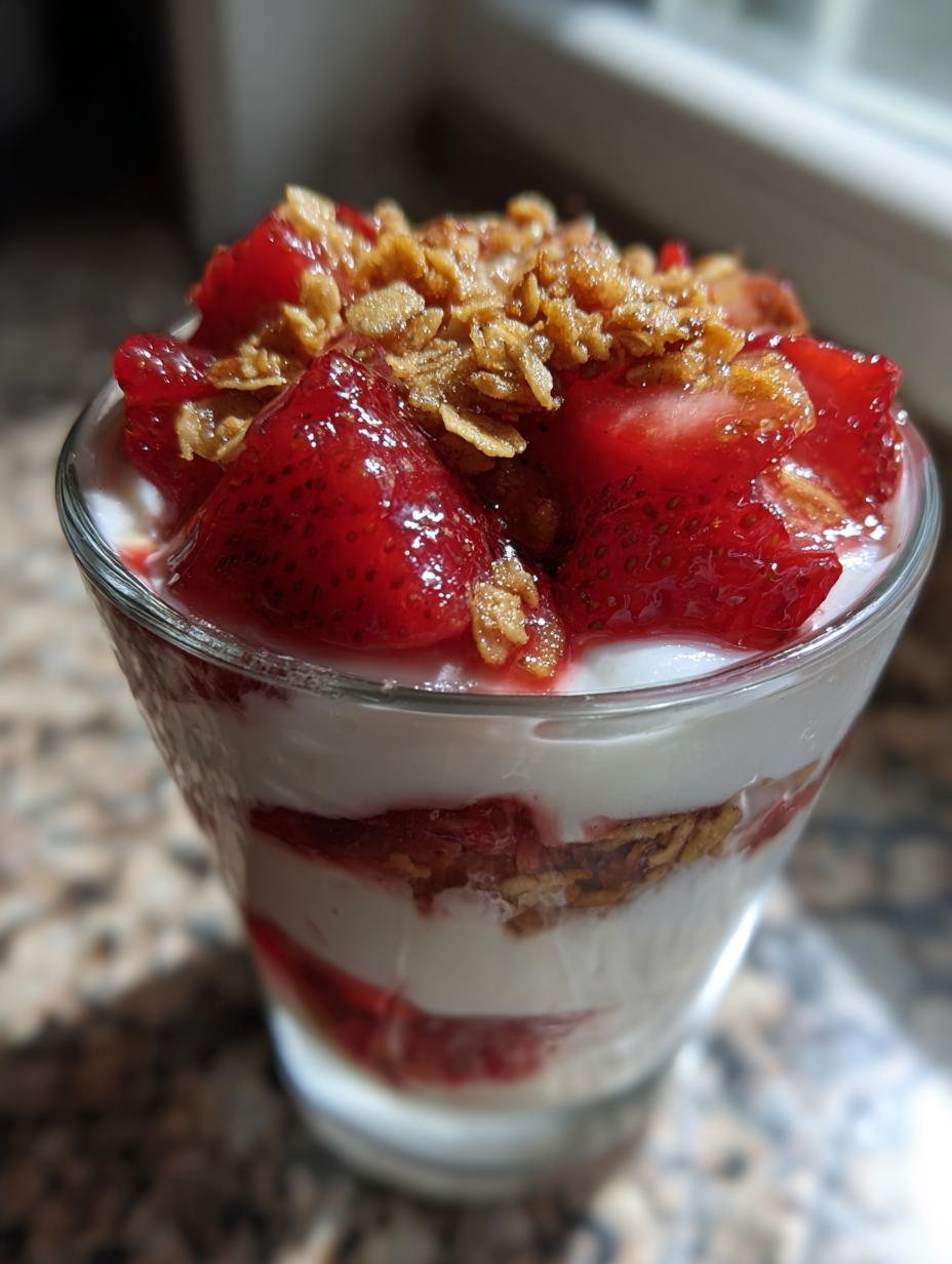 Strawberry Yogurt Dessert Cups - detail 2