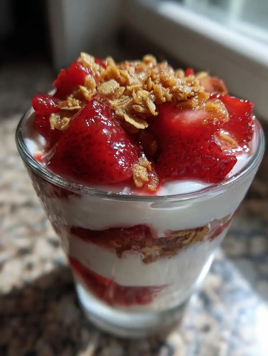Strawberry Yogurt Dessert Cups - detail 2