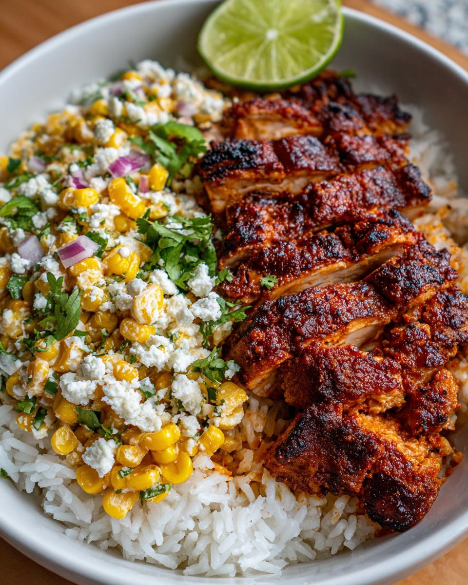 Street Corn Chicken Rice Bowl - detail 1