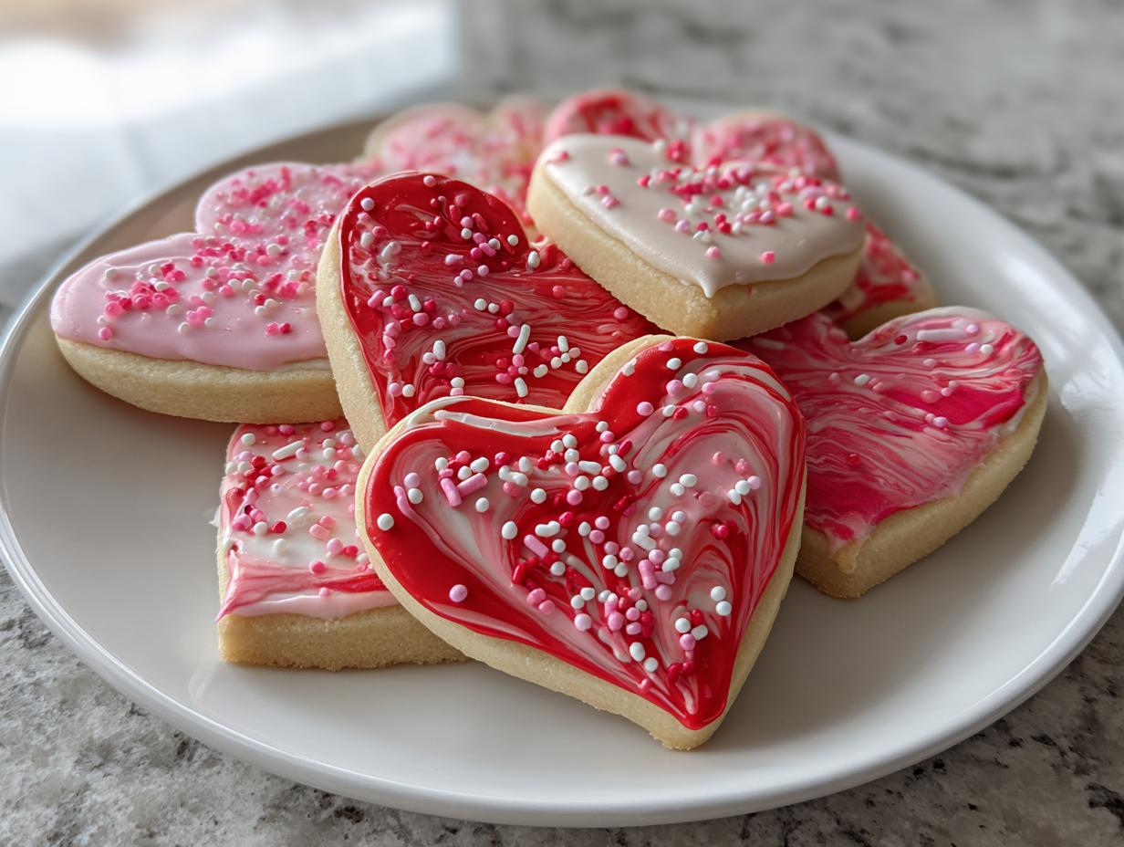 Amazing Sweetheart Cookies: Simply Soft Magic