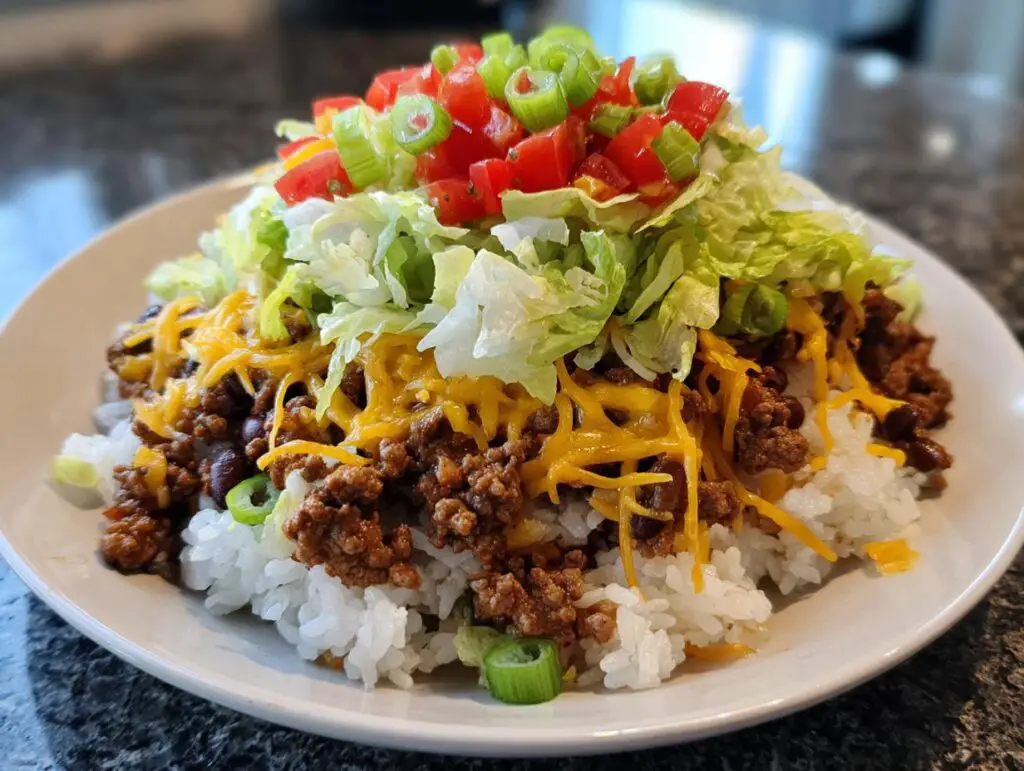 Taco Rice Bowl