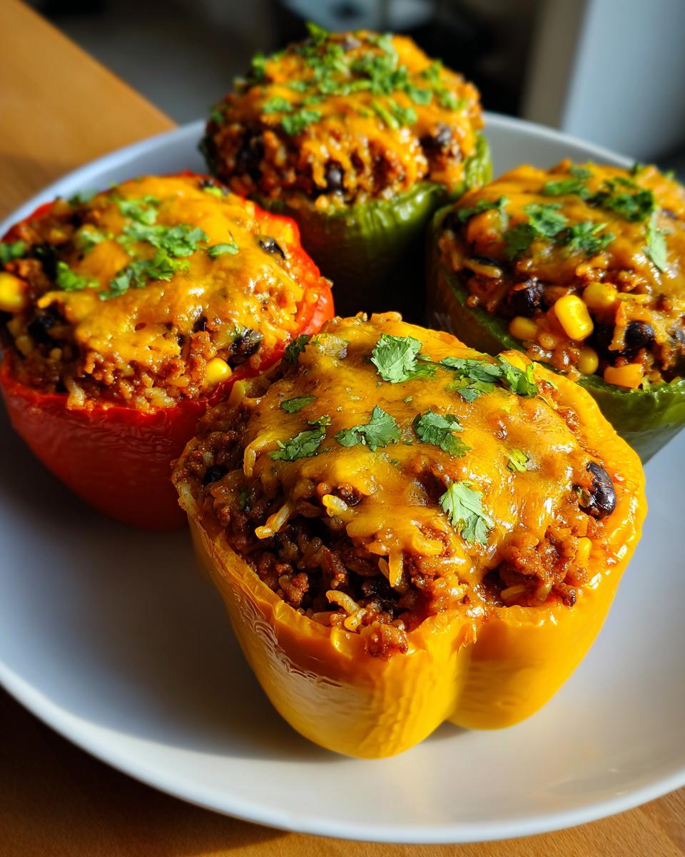Taco Stuffed Peppers - detail 2