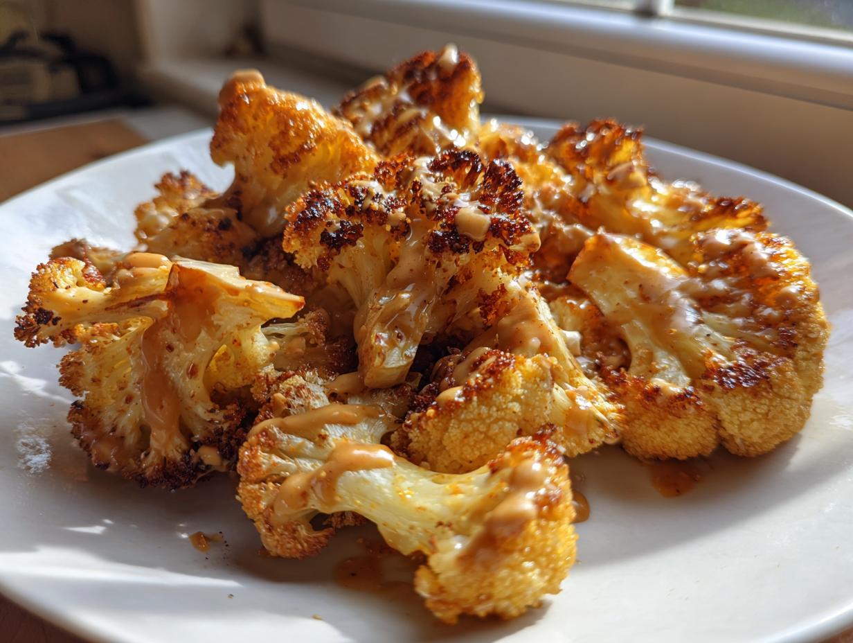 Amazing Tahini Honey Cauliflower in 40 Min