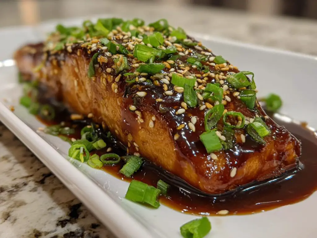 Teriyaki salmon