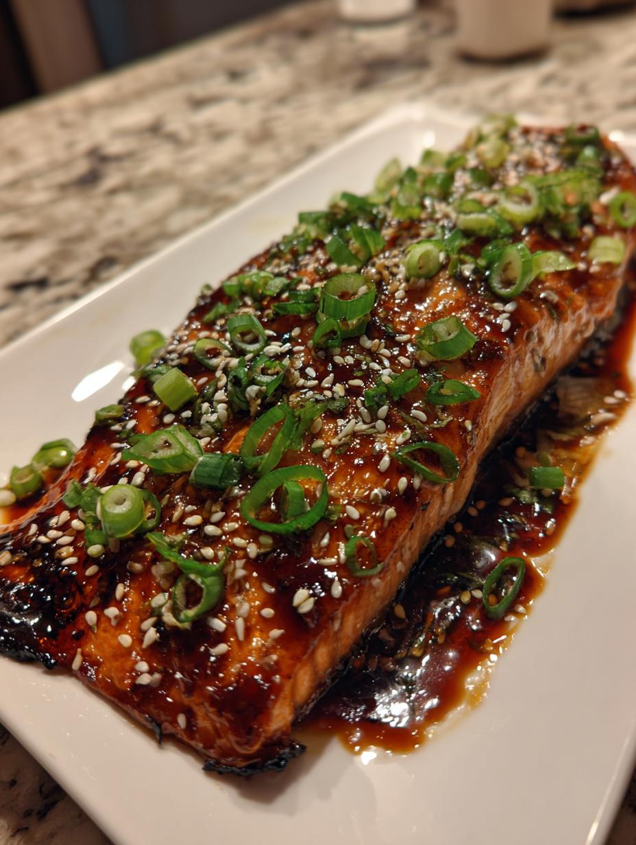 Teriyaki salmon - detail 2