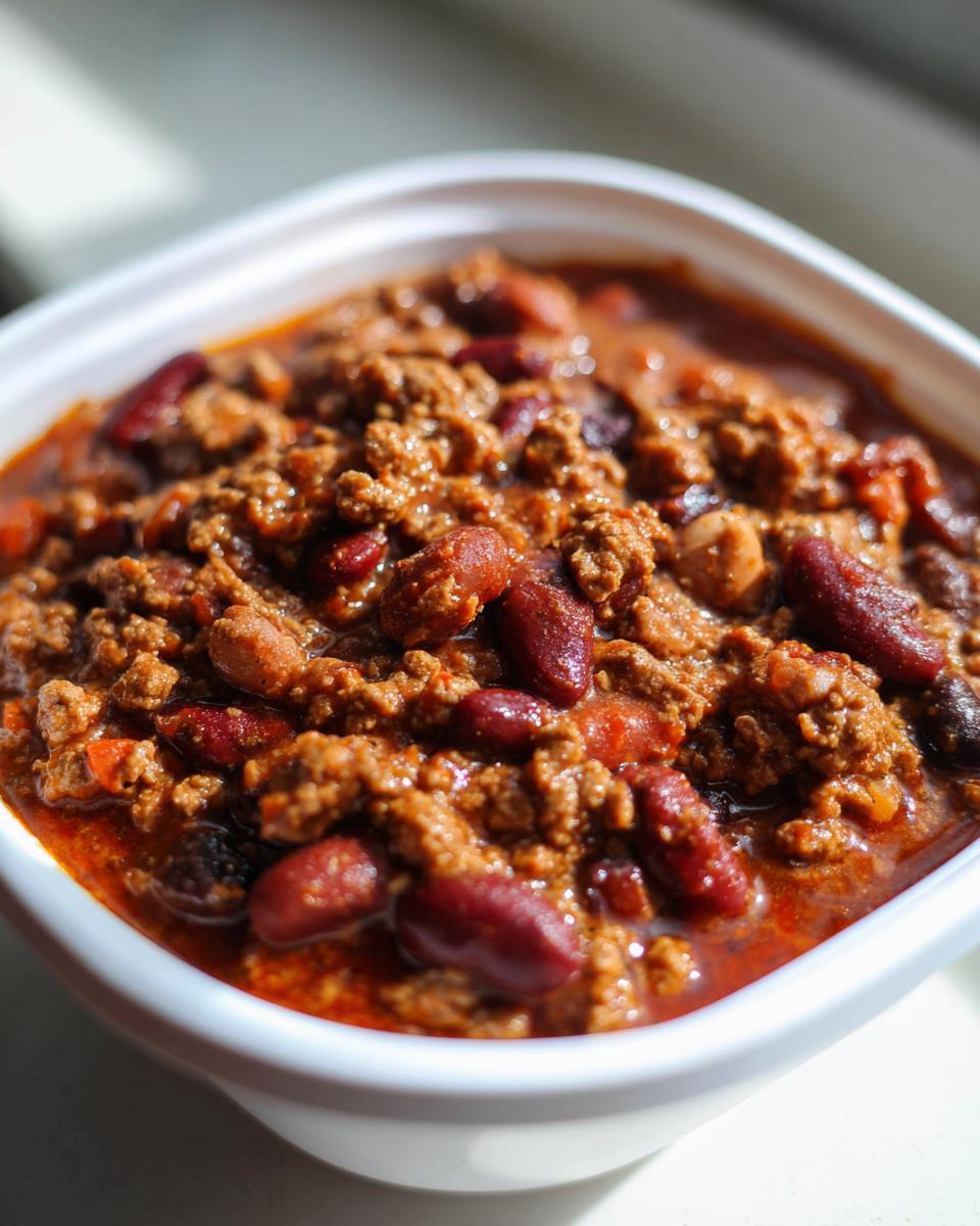 Turkey Chili Meal Prep - detail 2