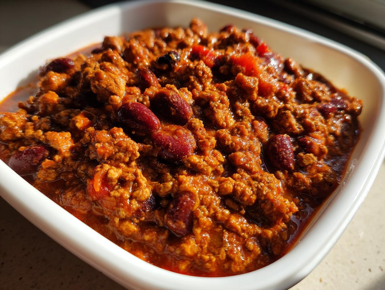 3 Pound Turkey Chili Meal Prep Secret