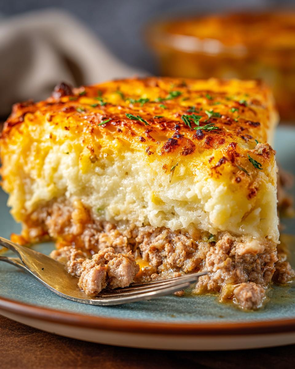 Turkey Shepherd's Pie - detail 2