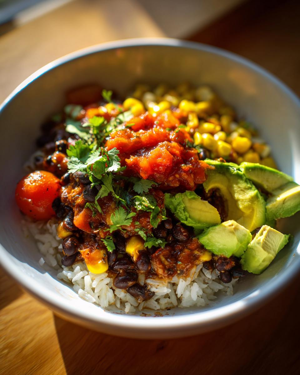 Vegan Burrito Bowls - detail 1